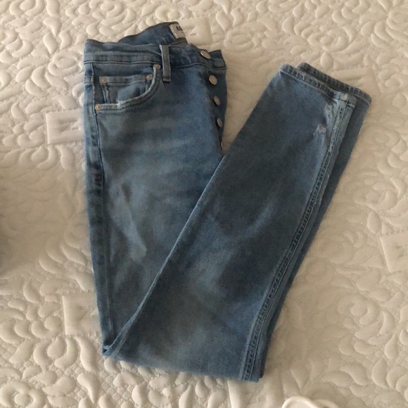 AGOLDE Nico High Rise Slim Fit Jeans - Picture 3 of 3